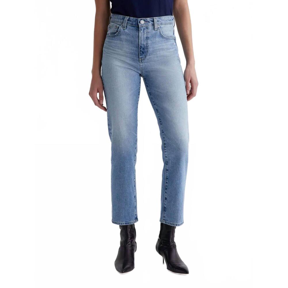 NEW AG JEANS saige crop jeans in 22 years whisper
